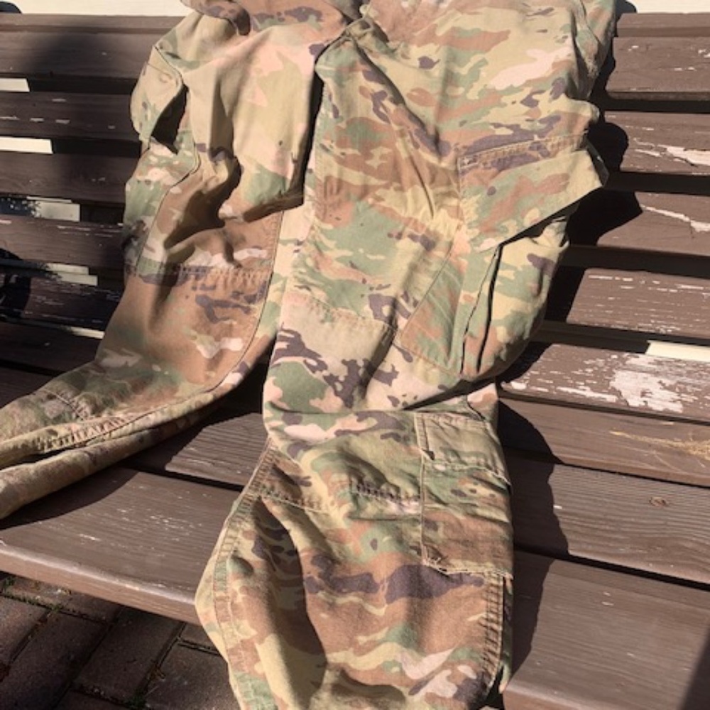 Army OCP Pants, Medium Short, inseam 26.5-29.5; waist 31-35 in
